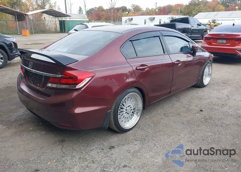 2014 Honda Civic Lx из США, поврежденный, VIN 19XFB2F52EE058855